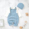 Mimi Knitted Winter Baby Romper – 100% Acrylic Warm Jumpsuit (0–24M)