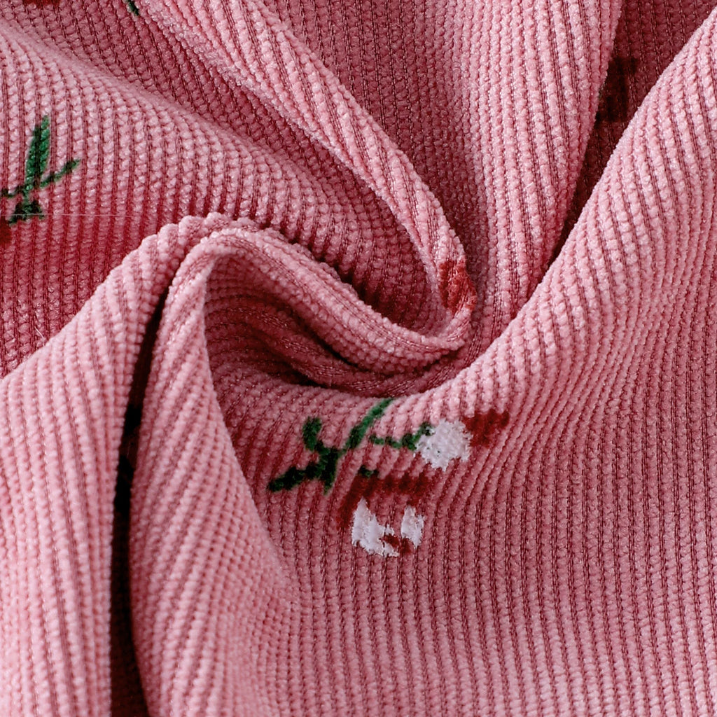 Floral Patchwork Long Sleeve Romper & Headband Set